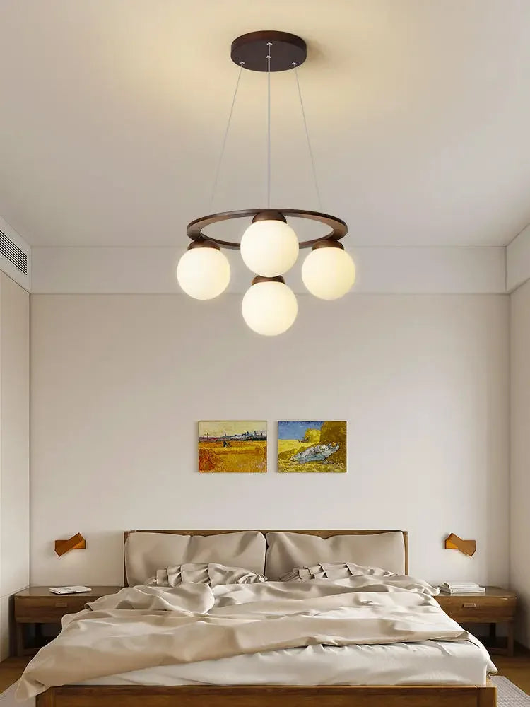 Wooden chandelier design for contemporary home decoration - view 3