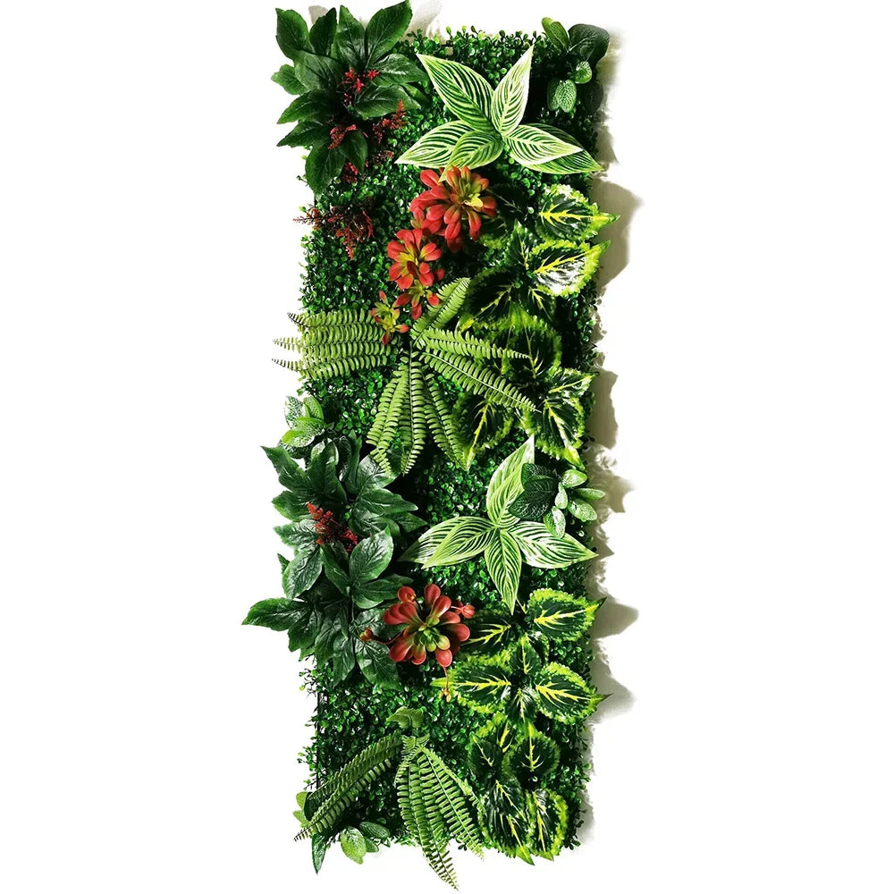 Artificial wall decoration grass chlorophytum for garden and events - Style12