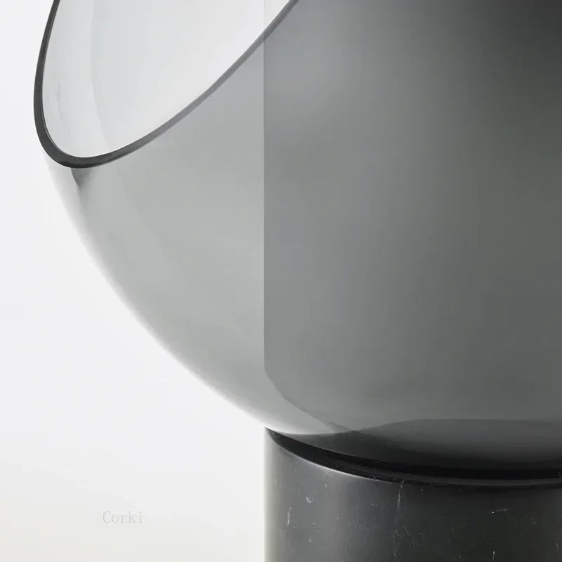 Marble desk lamp design dayglass shade modern - view 5