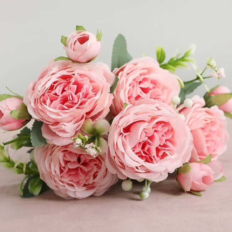 Small bouquet of artificial flowers for spring and festive decorations - 17