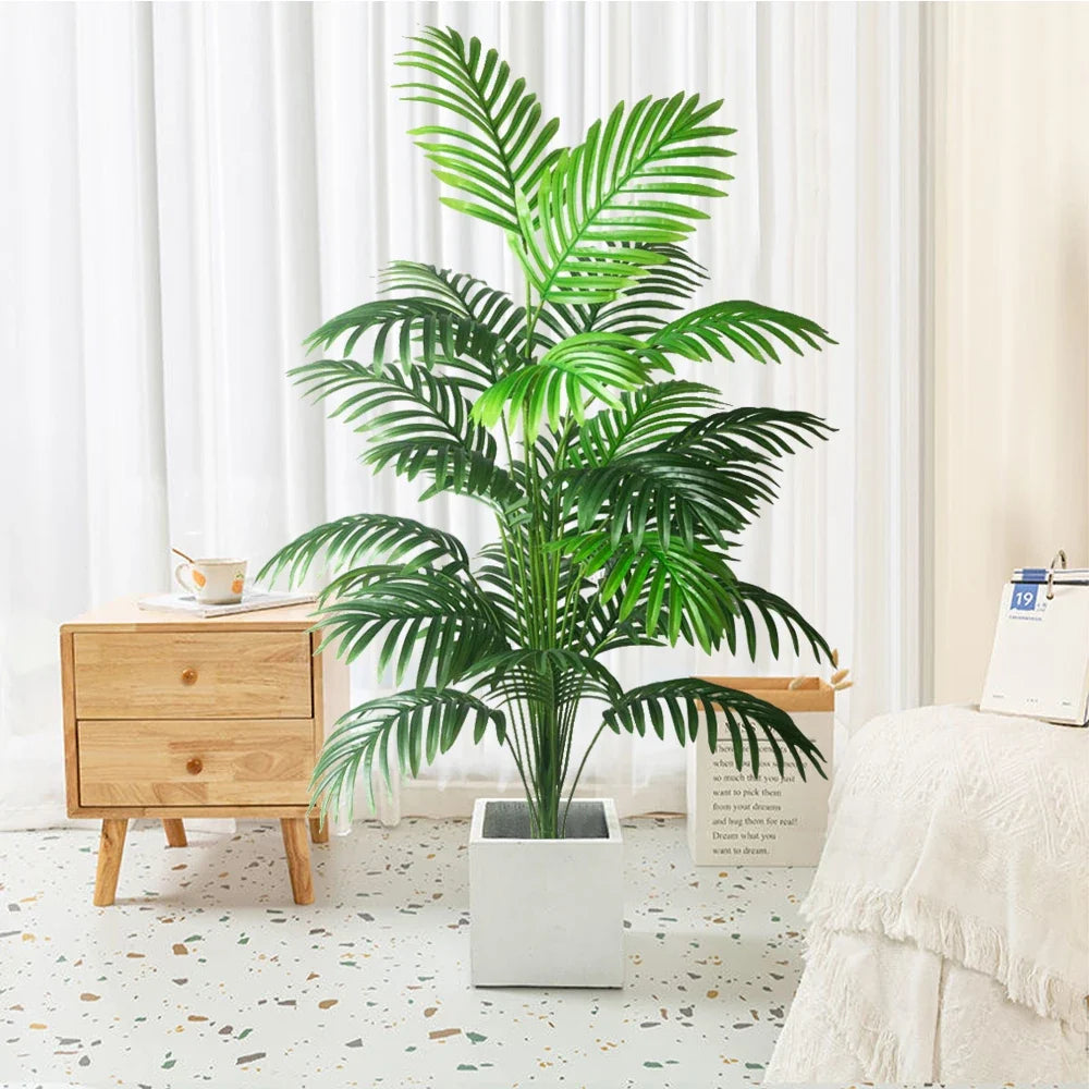 Large Tropical Artificial Cycad Palm, 90 to 120 cm, Up to 24 Leaves - view 4