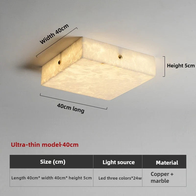Chinese style modern copper ceiling for elegant interior - L 40cm H 5cm / 3 modifiables