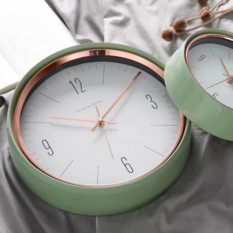 Vintage silent wall clocks for elegant modern decoration - view 3