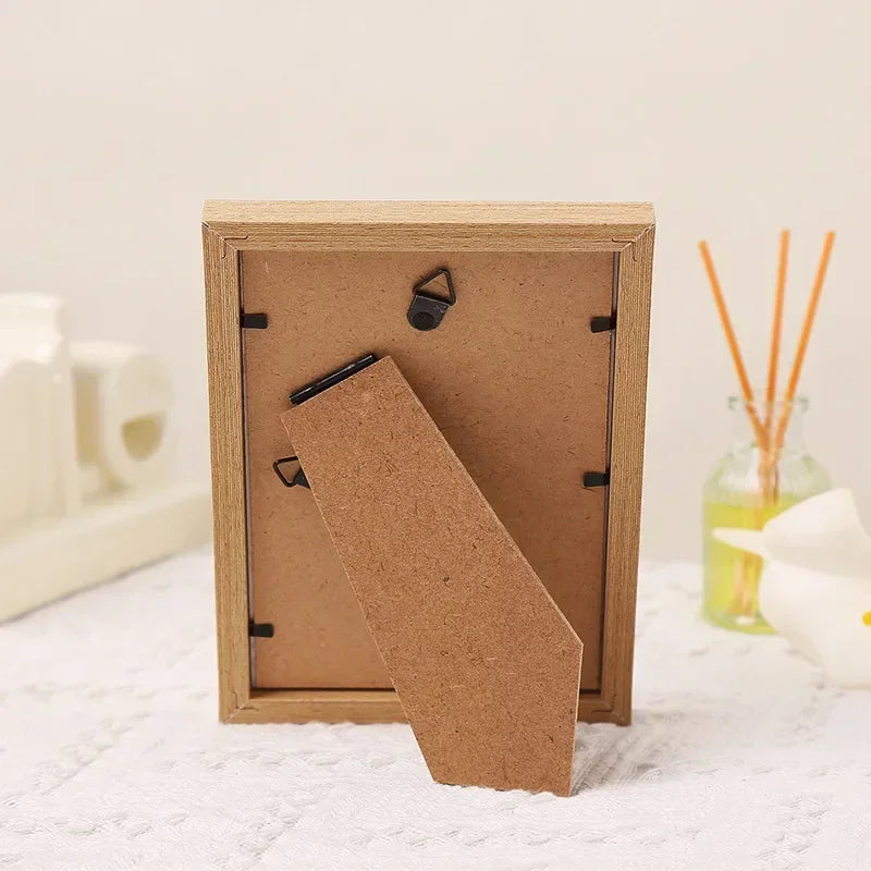 Wooden picture frame for family portraits and weddings, Design 2 - view 5