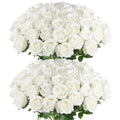 50 Pieces White Velvet
