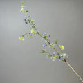 Artificial flower table decoration and snow willow - Blue