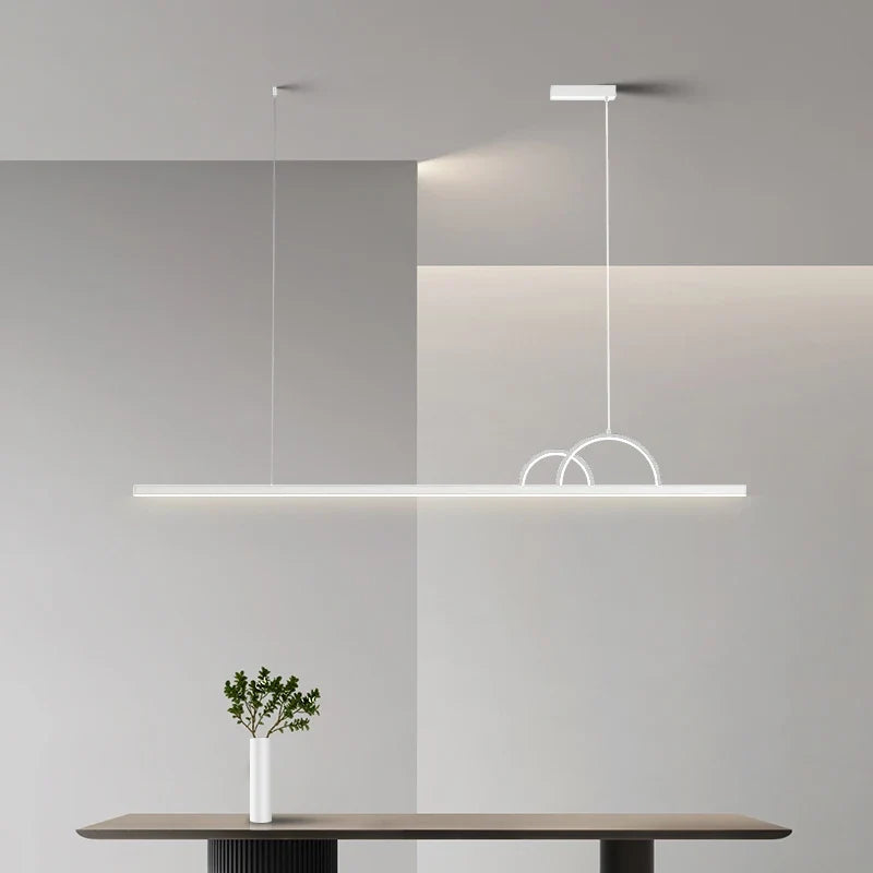 Nordic design LED chandelier for modern interior lighting - view 3