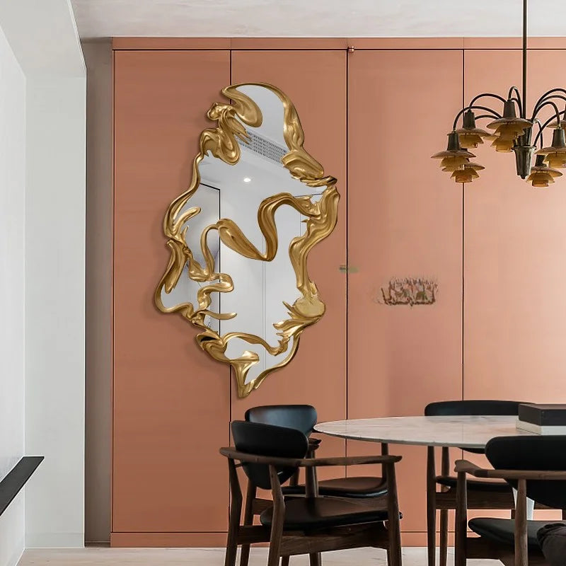 Lightweight European style decorative mirror customizable for interior - 80x170