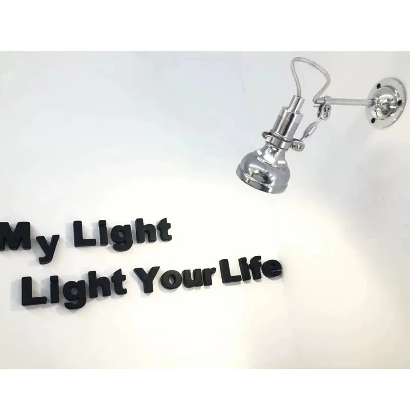 Handmade LED wall lights with a retro industrial style for lighting in restaurants, bars, cafes, interiors, hotels and bathrooms - view 2