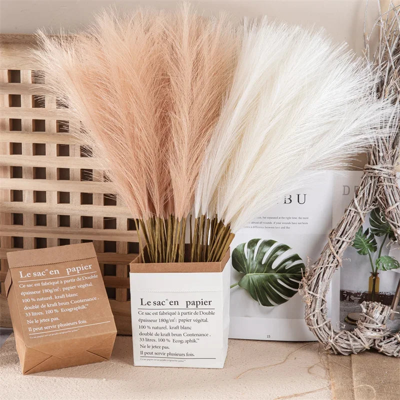 10 artificial flowers for bohemian decoration and wedding - view 2