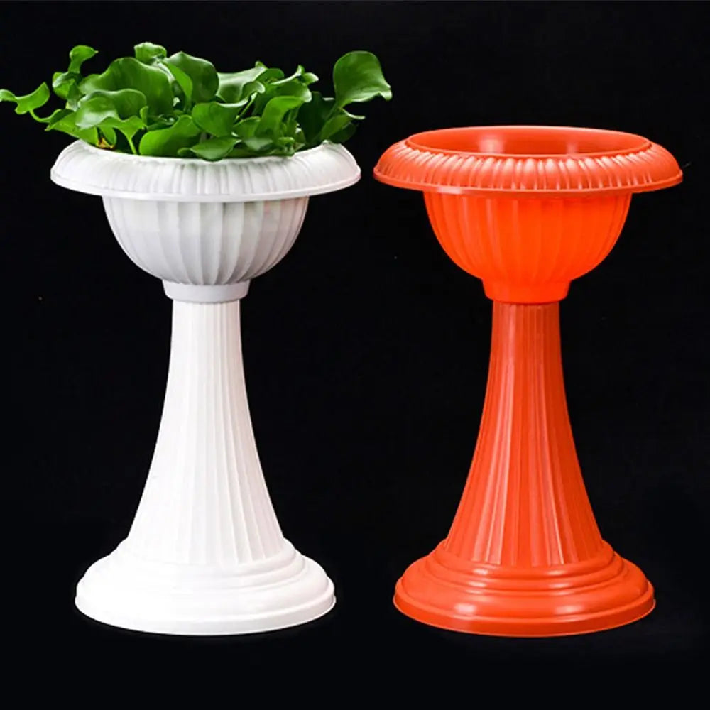 Roman flower pot in retro romantic style plastic for events - view 2