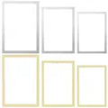 Modern rectangular plastic photo frame