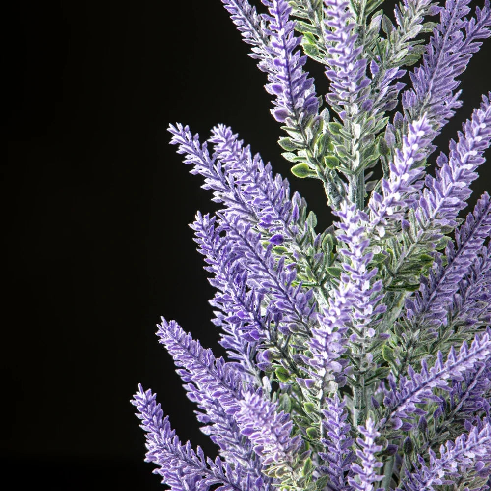 Artificial lavender plants for table decoration at home - view 2