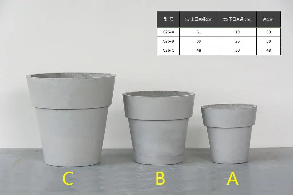 Creative mold for clay and silicone flower pots - view 3