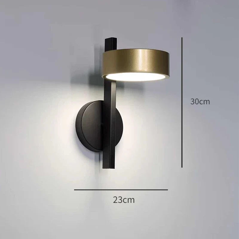 Nordic Creative Bedroom, bedside lamp wall sconce Personalized and Simple Hallway Entrance wall sconce Modern and Simple Living Room - view 5