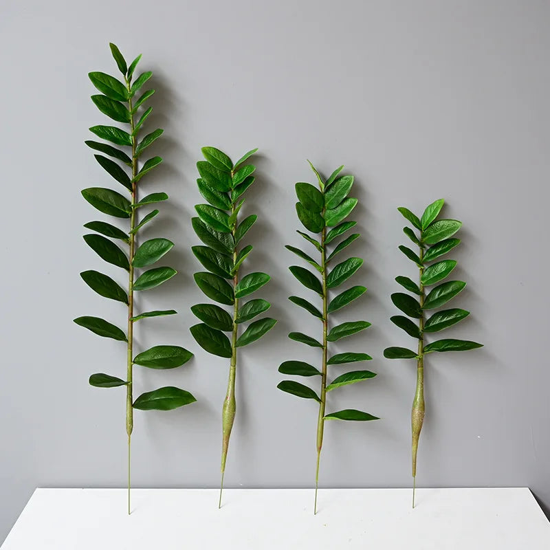 Artificial plants ficus and zamioculcas for interior decoration - view 6