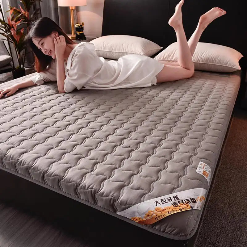 Cotton sponge surmatelas for king size bed and floor cushion - view 6