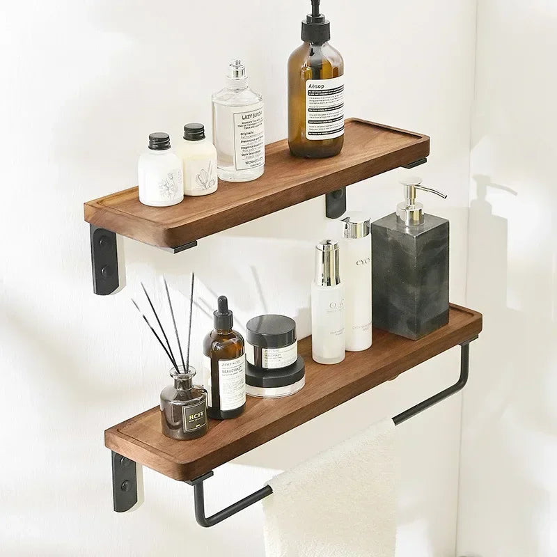 Wooden hardware set for bathroom - view 4