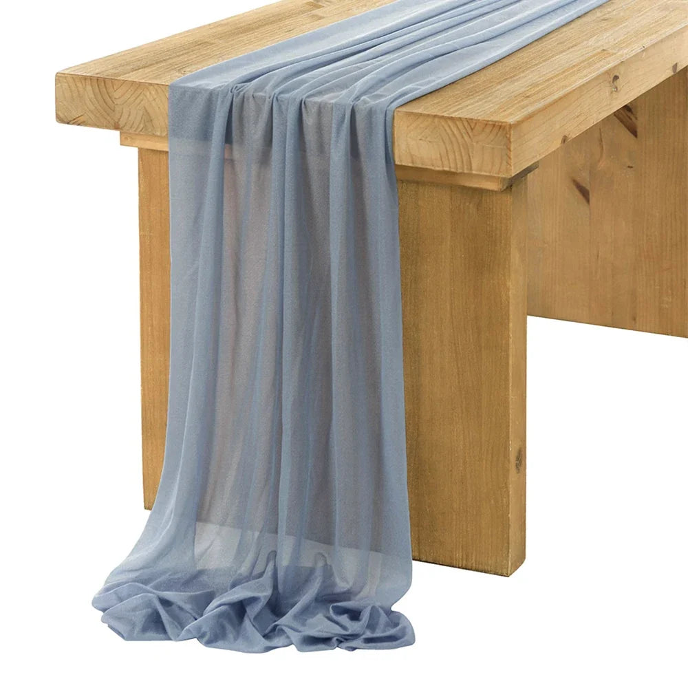 Table runner bohemian transparent lot four - 30x180CM