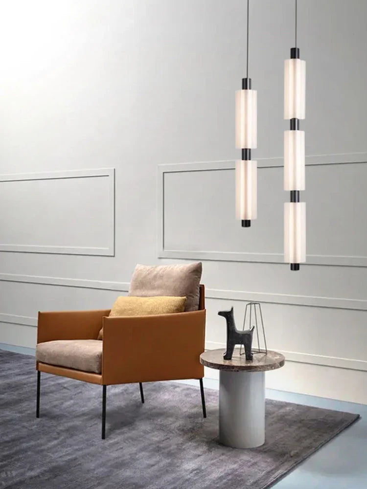 High-end acrylic pendant light for modern interior lighting - view 4