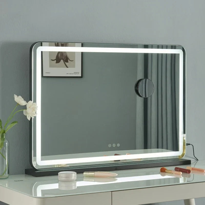 Decorative mirror with 360 degree high definition rotary light - view 2
