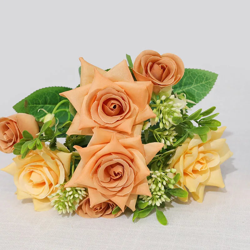 Bouquet of artificial flowers for decoration and gift - view 5