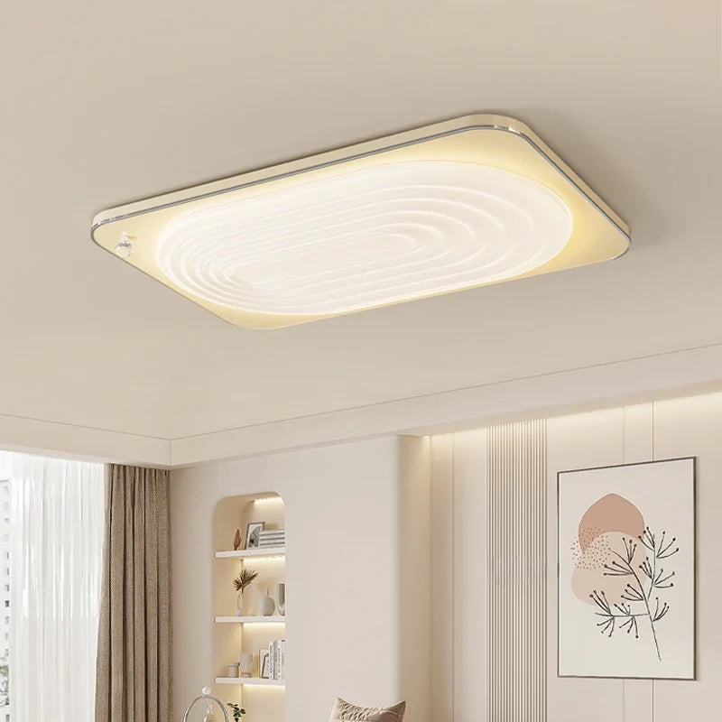 Medieval style led ceiling lamp in elegant retro wood - view 2