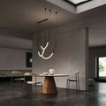 Modern led pendant light for elegant and stylish interior decoration - 3 Heads Black / Natural Light