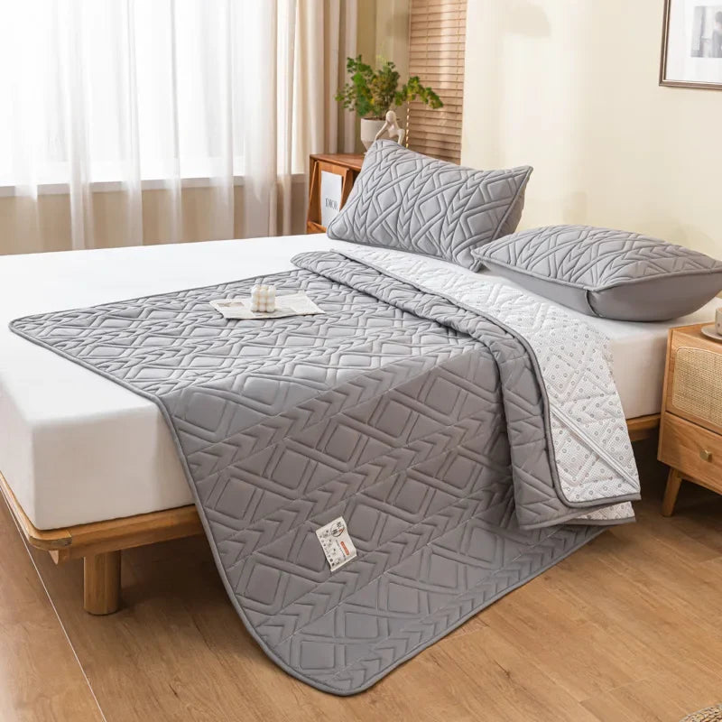 Padded bedding in soy cotton for soft bed - view 6