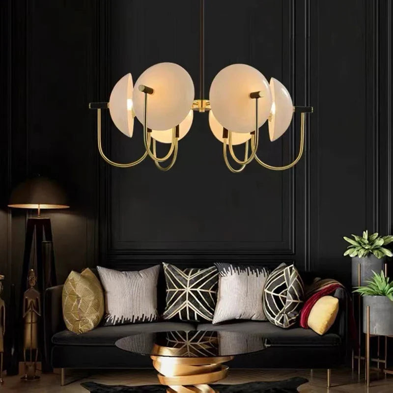 Creative bedside lamp medieval style glass minimalist - view 4