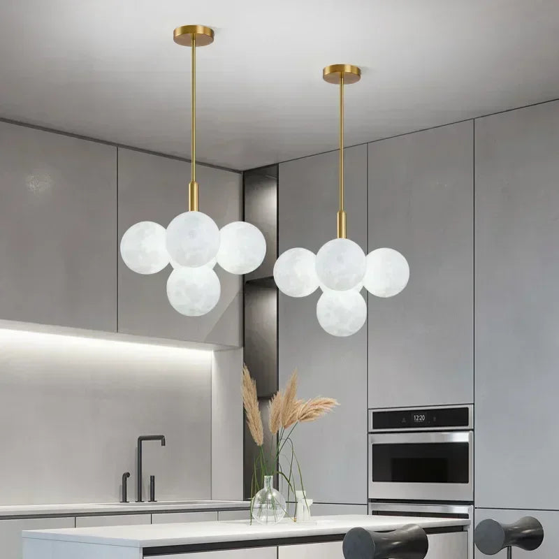 Modern Moon Bubble During, Living Room Dining Room Home Decoration Lighting, LED During - view 4