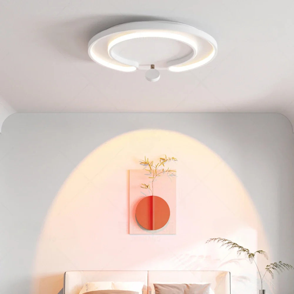 Modern led ceiling for a romantic and warm atmosphere - view 2