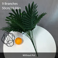 Artificial plants tropical palm leaves interior decoration - 50cm 18 feuilles