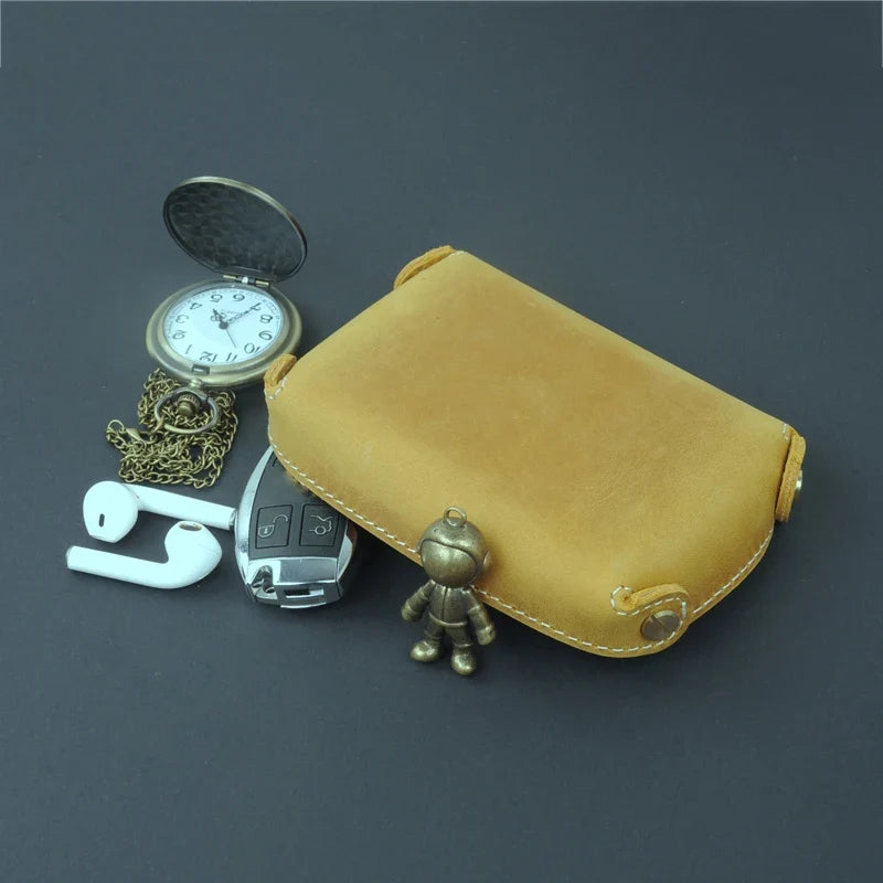 Genuine leather storage tray for various objects - view 2