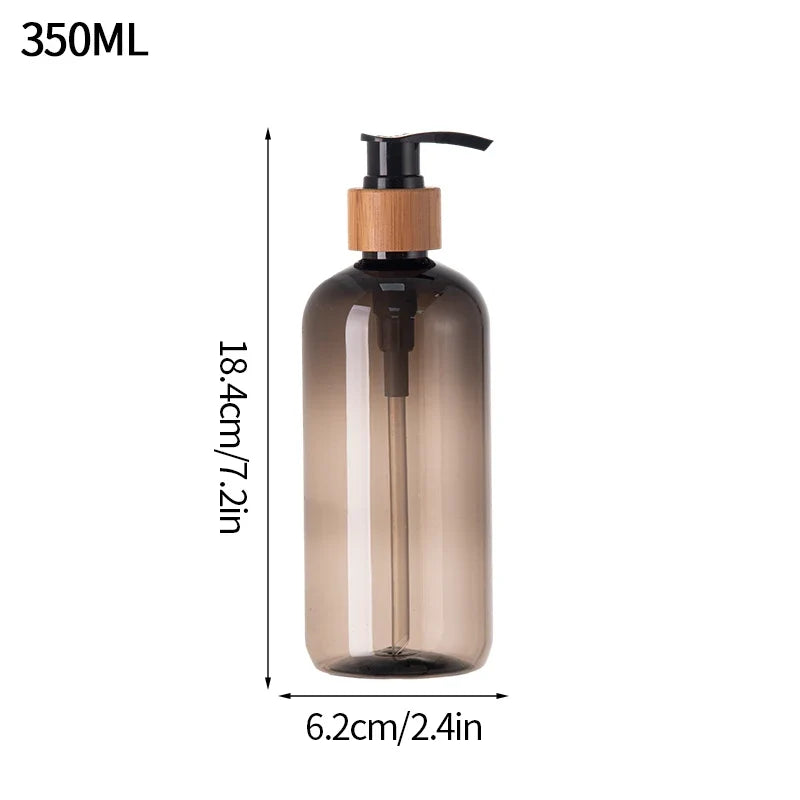 Refillable pump bottle for shampoo and shower gel - Soap Dispenser 350ml