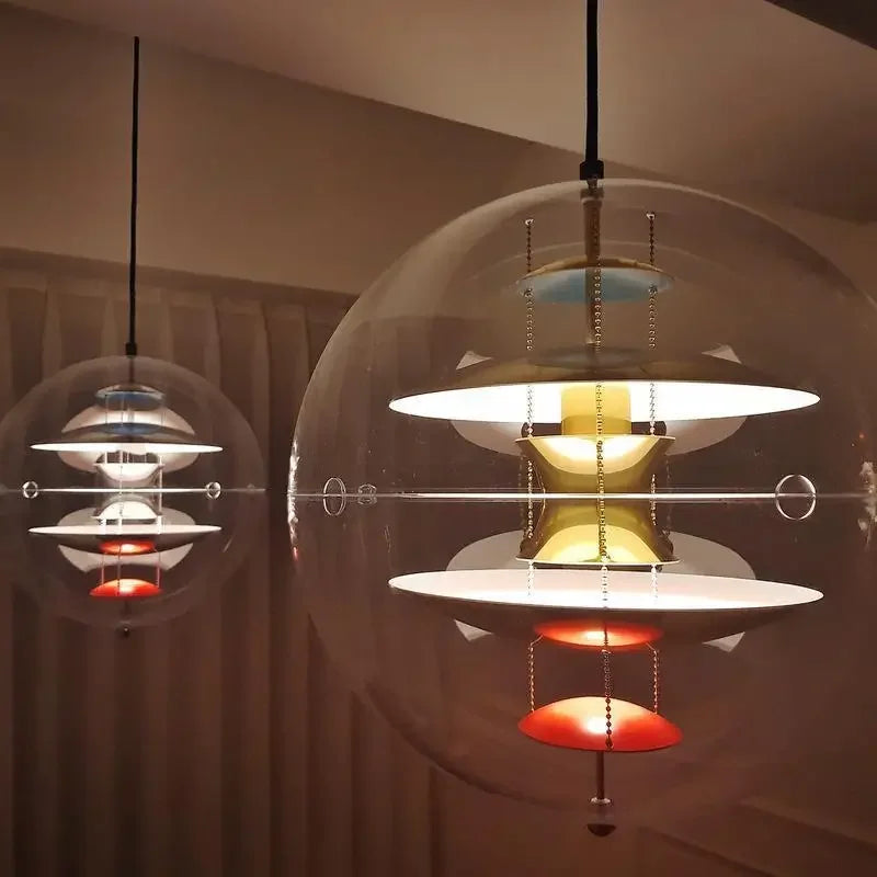 Modern aesthetic planetary light, coffee shop, tea restaurant, bar designer, interior decoration light - view 6