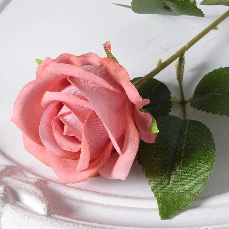 100 artificial rose wines set for wedding decoration party - Cappuccino 100 Pieces