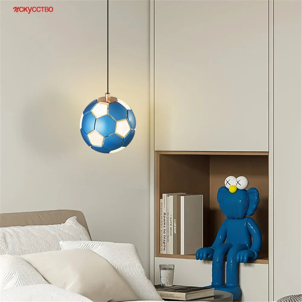 Metal and acrylic pendant light with modern minimalist design