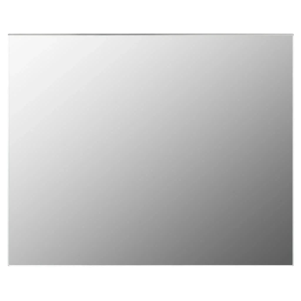 Frameless Wall Mirror with Glass Rectangular LED Lamps, Home Decoration Wall Decoration Living Room Decoration - view 4