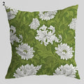 Soothing Green Leaf Decorative Throw Pillow Cover - 40x40cm