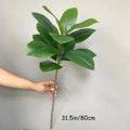 Large artificial rubber ficus for Christmas decoration - 80cm