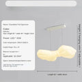 Modern LED warm romantic cream ceiling lamp Pendant lamp suitable for children bedroom dining room, study decorative chandelier - Pendant lamp / 3 colour lamp