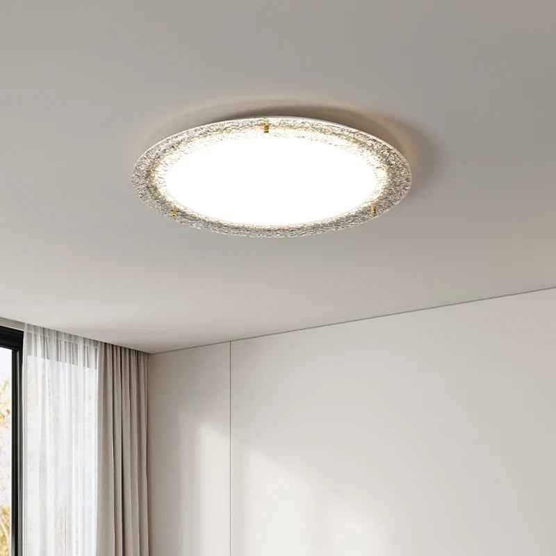 Led ceiling lamp in modern and luxurious crystal for interior - view 2