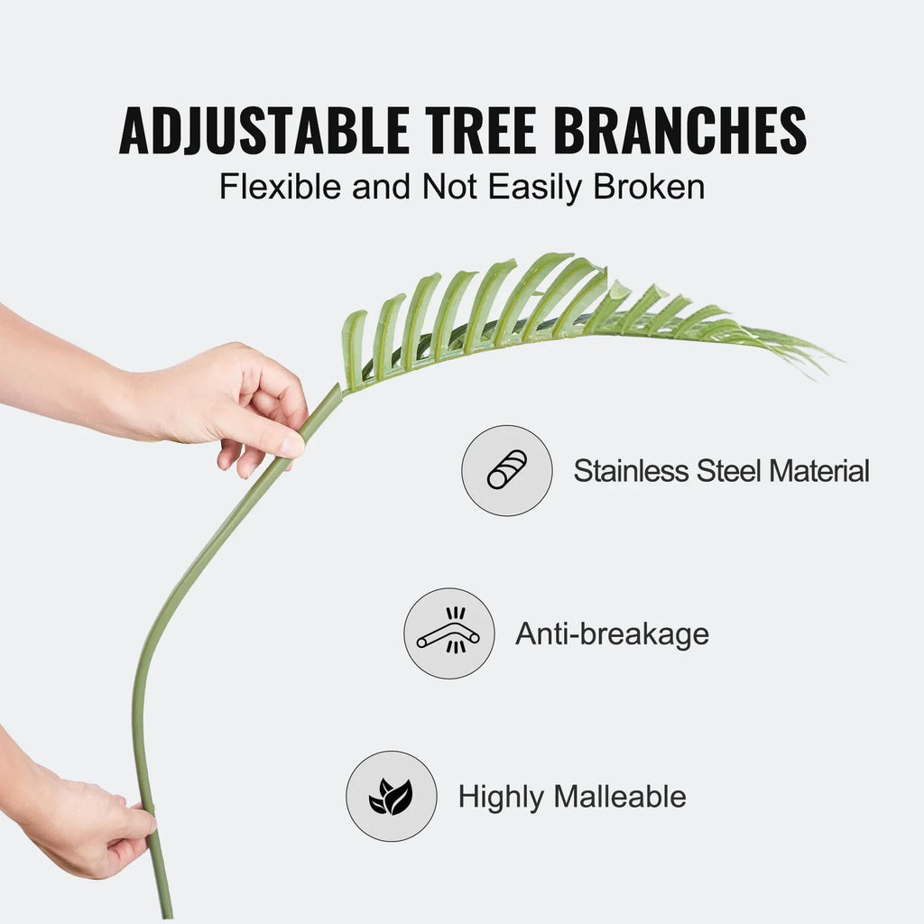 Artificial palm plant easy to care and secure for indoors - view 10