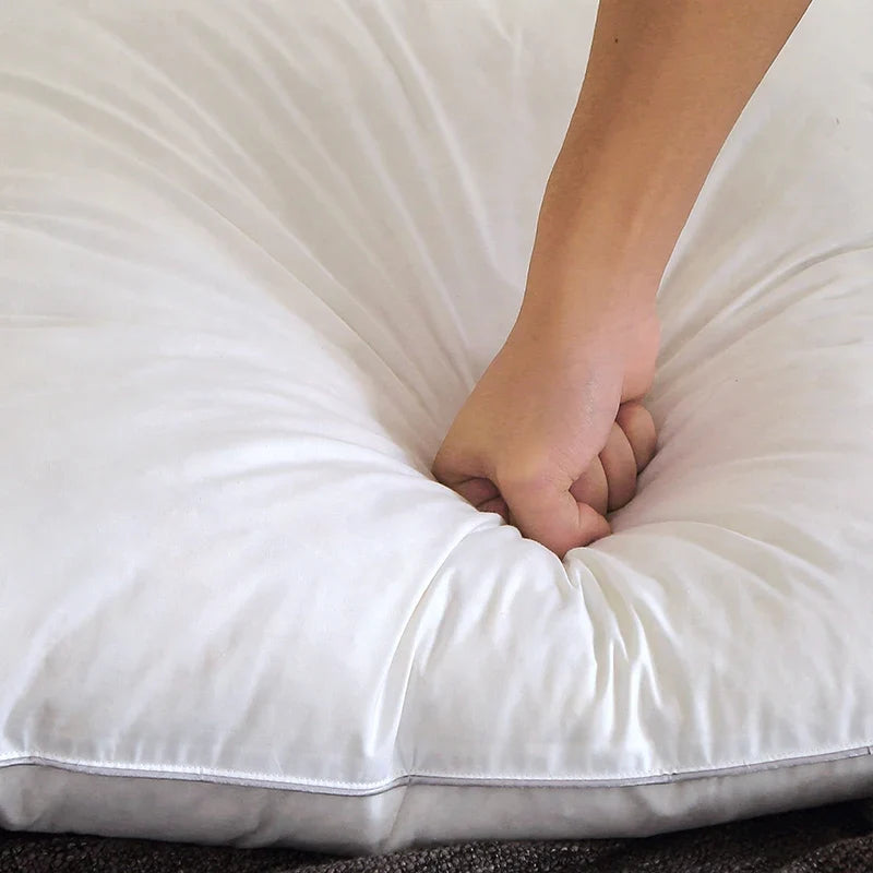 1 piece pillow,8 sizes, 100% cotton, white goose feather bed soft pillow - view 6
