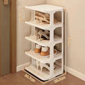 Simple shoe shelf saves practical and modern space - 5 couches blanches