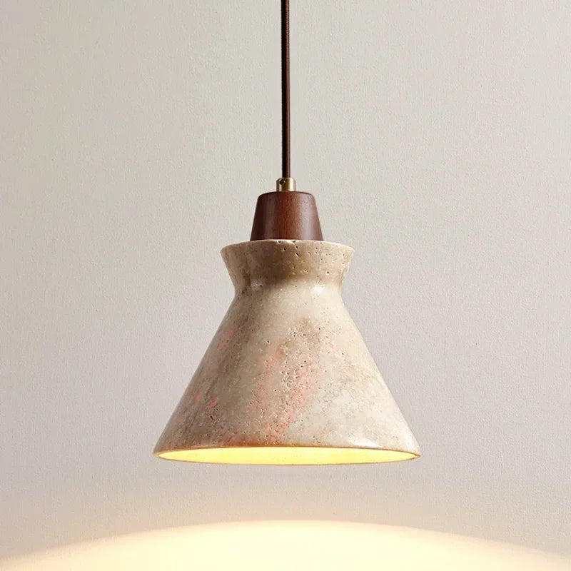 Vintage chandelier in led marble for elegant interior decoration