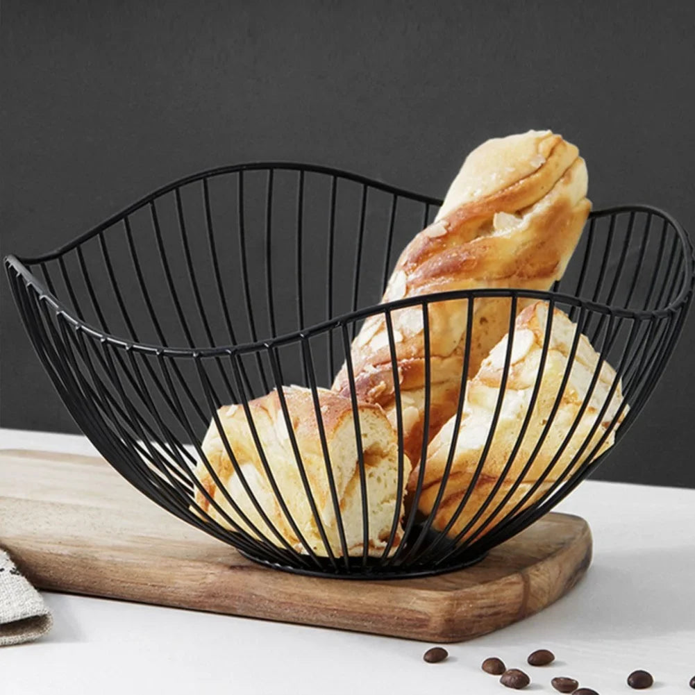 Multi-size iron fruit basket for various storage - view 4