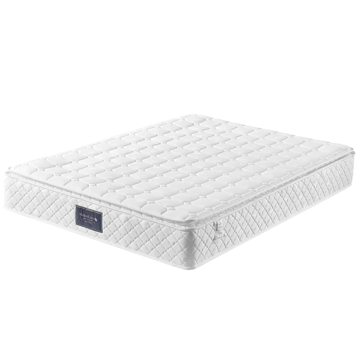 90/140x200cm Spring mattress,7zone cold foam mattress,pocket springs,microfiber cover topping,hardness level H3,25cm height - view 3