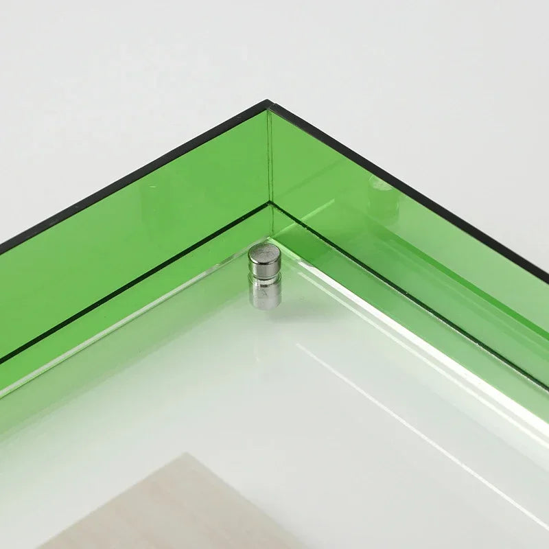 Acrylic photo frame ins decoration wall table transparent - view 4
